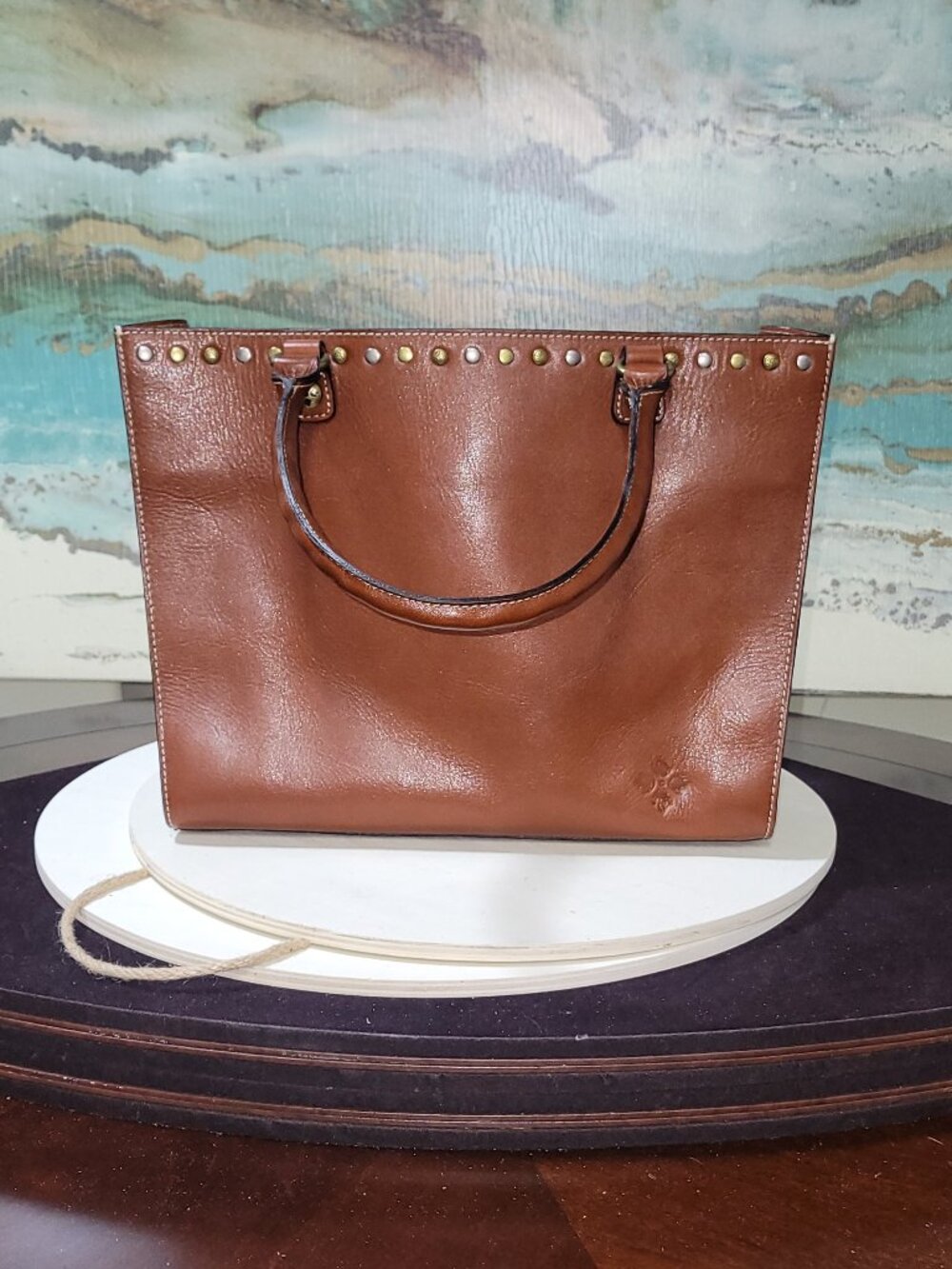 Patricia Nash Leather Zancona Tote - Heritage Collection [Item #HL04]